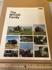Vintage fmc m113a1 for sale  Vernon Rockville