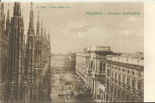 Milano duomo cartolina usato  Tufara