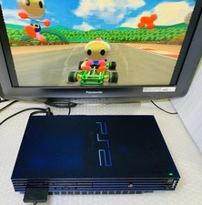 PlayStation 2 PS2 SCPH-50000MB/NH Mid Night Blue Fat Model-SOMENTE CONSOLE- Japão comprar usado  Enviando para Brazil