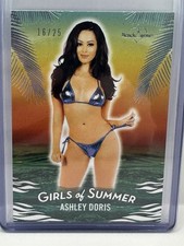 ASHLEY DORIS 2025 Aquecedor de Banco Meninas do Verão 16/25 CARTÃO BASE FOLHA PRATA QUENTE comprar usado  Enviando para Brazil
