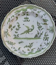 Assiette moustiers xviiie d'occasion  Saint-Genis-Laval