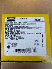 Hubbell hbl2611 twist for sale  New Lenox