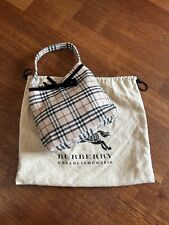 Burberry tweed tote usato  Busto Arsizio