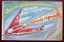 Buvard vignals biscuits d'occasion  Dammarie