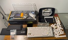 Glorious GMMK PRO Teclado Mecânico Prata+cableMod, interruptores, teclas, descanso de pulso comprar usado  Enviando para Brazil