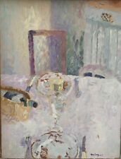Usado, Quadro Antico Natura Morta Impressionista Angolo da Tavolo Salotto Jean Gardinia comprar usado  Enviando para Brazil