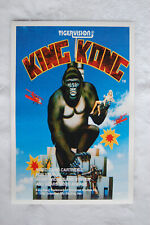 Pôster promocional de videogame King Kong Atari 2600 década de 1980 , usado comprar usado  Enviando para Brazil