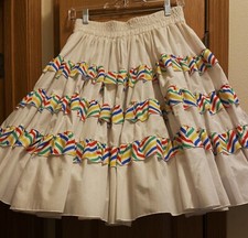 White rainbow striped for sale  Minneapolis