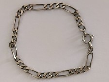 Gourmette argent 19cm d'occasion  Paris VIII