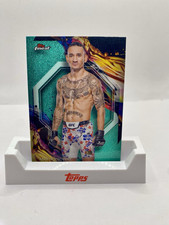 Usado, Refrator 2024 Topps Finest UFC Uncommon Max Holloway Aqua Glitter comprar usado  Enviando para Brazil