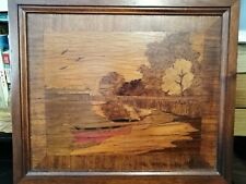 Wood pattern mosaic for sale  Flushing