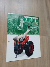 Prospectus tracteur motoculteu d'occasion  Lys-lez-Lannoy