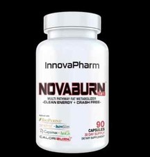 InnovaPharm NOVA BURN 2.0 metabolizador de gordura multivias - pacote de energia limpa com 1 comprar usado  Enviando para Brazil