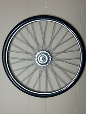pneu de bicicleta pendurado na parede - decoração de metal para casa - 18" de diâmetro comprar usado  Enviando para Brazil