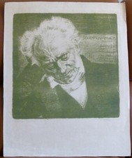Radierung arthur schopenhauer gebraucht kaufen  München
