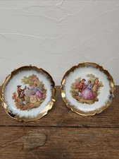 Assiettes miniatures porcelain d'occasion  Theix