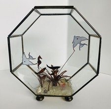 Vintage hexagonal glass for sale  Fort Lauderdale