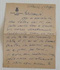 Lettera dalla stazione usato  Tramonti