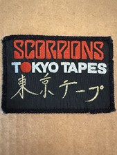 Usado, Fitas Scorpions Tokyo adesivo tecido vintage original raro anos 80 borda preta não usada comprar usado  Enviando para Brazil