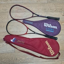 Pair wilson squash for sale  SANDBACH