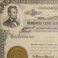 Capital stock certificate for sale  Millington
