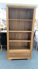 Solid oak bookcase for sale  SCARBOROUGH
