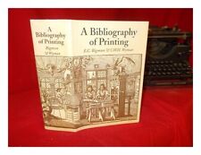 Bigmore bibliography printing for sale  Ireland