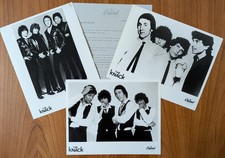 THE KNACK - Promo Photo's & Info sheet.  Capitol Records 1980 "Baby Talks Dirty" comprar usado THE KNACK - Promo Photo's & Info sheet.  Capitol Records 1980 "Baby Talks Dirty" comprar usado  Enviando para Brazil