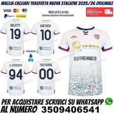 Maglia cagliari trasferta usato  Ziano di Fiemme