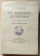 Beaumarchais mariage figaro d'occasion  Tours-