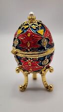 Egg shaped trinket for sale  Livonia