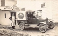 Excelente Beebe Quebec Canadá Early RPPC de P Bell Meat Market Caminhão, Van, Automático. comprar usado  Enviando para Brazil