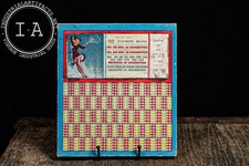 Vintage punchboard game for sale  USA