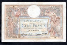 Billet 100 francs d'occasion  Paris XVIII