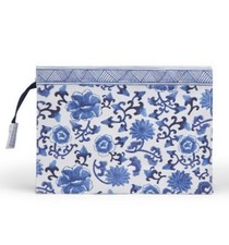 Two’s Company Chinoiseriepouch Bolsa de Maquillaje Azul Bolsa de Accesorios segunda mano  Embacar hacia Mexico