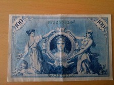Deutsches reich reichsbanknote gebraucht kaufen  Ihrlerstein
