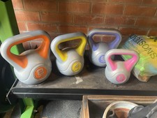 Fitness vinyl kettlebell for sale  GRANTHAM