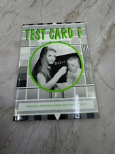 Test Card F Television, Mythinformation And Social Control Sociology Control segunda mano  Embacar hacia Mexico