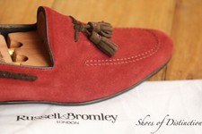 Russell bromley burgundy for sale  SUTTON COLDFIELD