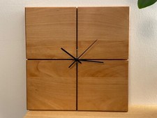 Wanduhr holz buche gebraucht kaufen  Litzendorf