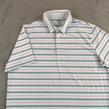 Usado, Camisa polo masculina golfe PUMA MATTR Striper XL multi desempenho manga curta nova sem etiquetas comprar usado  Enviando para Brazil