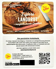 Bäckerei kundenkarte gebraucht kaufen  Frankfurt am Main