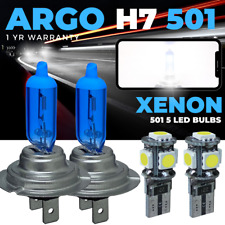Farol H7 xenônio branco 499 100w mergulhado principal feixe alto baixo 501 lâmpadas laterais comprar usado  Enviando para Brazil