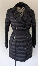 Usado, Jaqueta acolchoada Burberry preta trench coat ganso M média Reino Unido 10 comprar usado  Enviando para Brazil