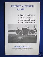 Midland air cargo for sale  NOTTINGHAM