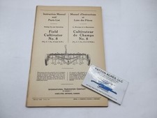 Instruction manual parts for sale  Edinburg