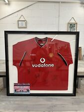 Camisa Manchester United assinada emoldurada temporada 2001-2002- Assinada por David Beckem comprar usado Camisa Manchester United assinada emoldurada temporada 2001-2002- Assinada por David Beckem comprar usado  Enviando para Brazil