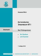 Strafrecht buch hemmer gebraucht kaufen  Stuttgart