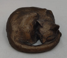 bronze cat sculptures for sale  HUDDERSFIELD