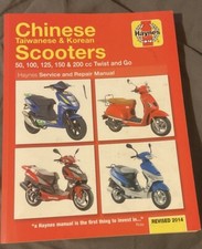 Chinese scooters book for sale  WORKINGTON